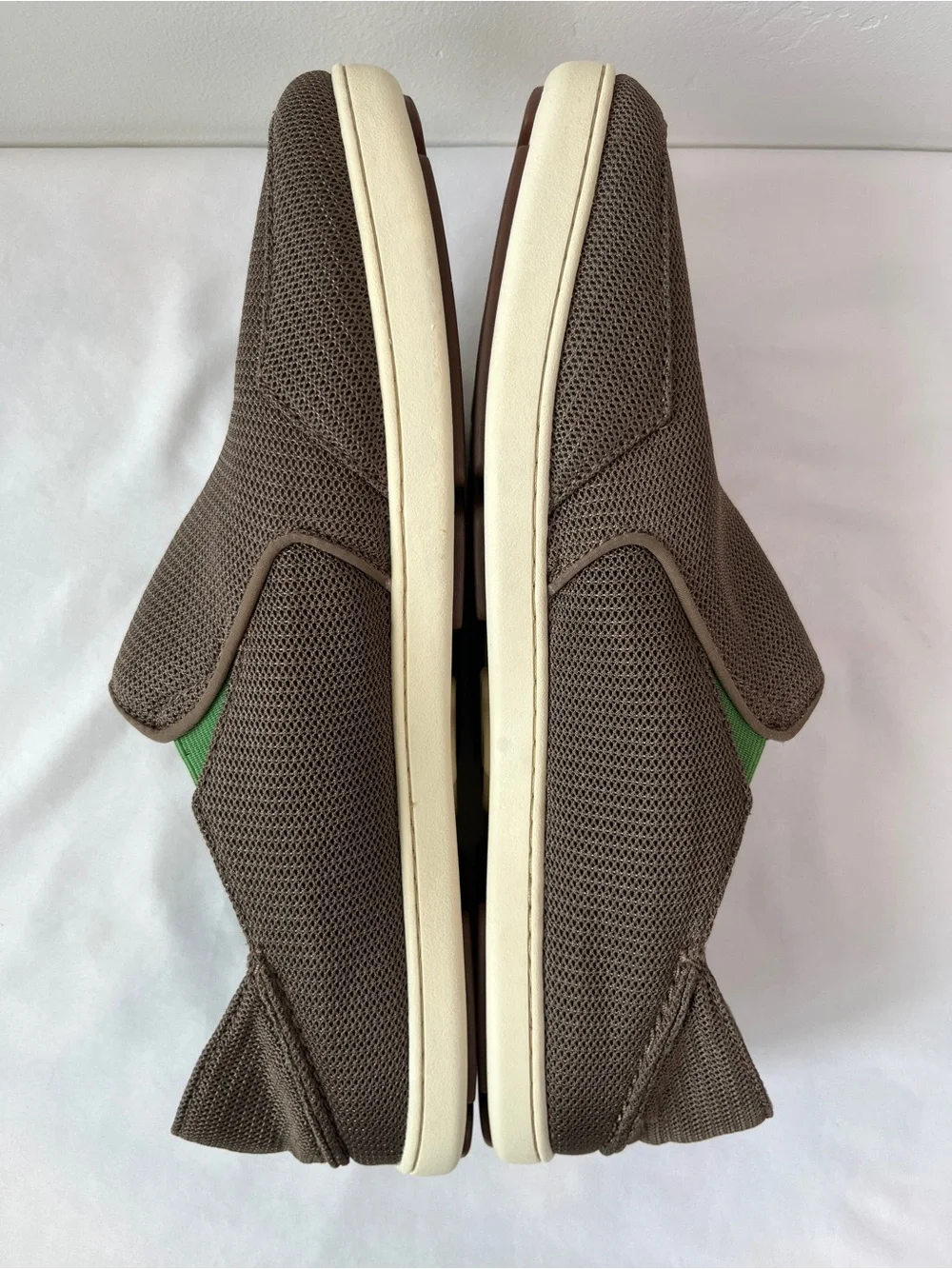 OluKai Nohea Mesh Slip On Shoes Mustang Lime Peel Men’s Size 13